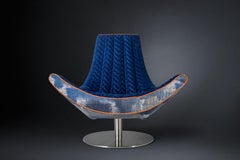 Swivel Armchair Ibiza, Made in Italy
