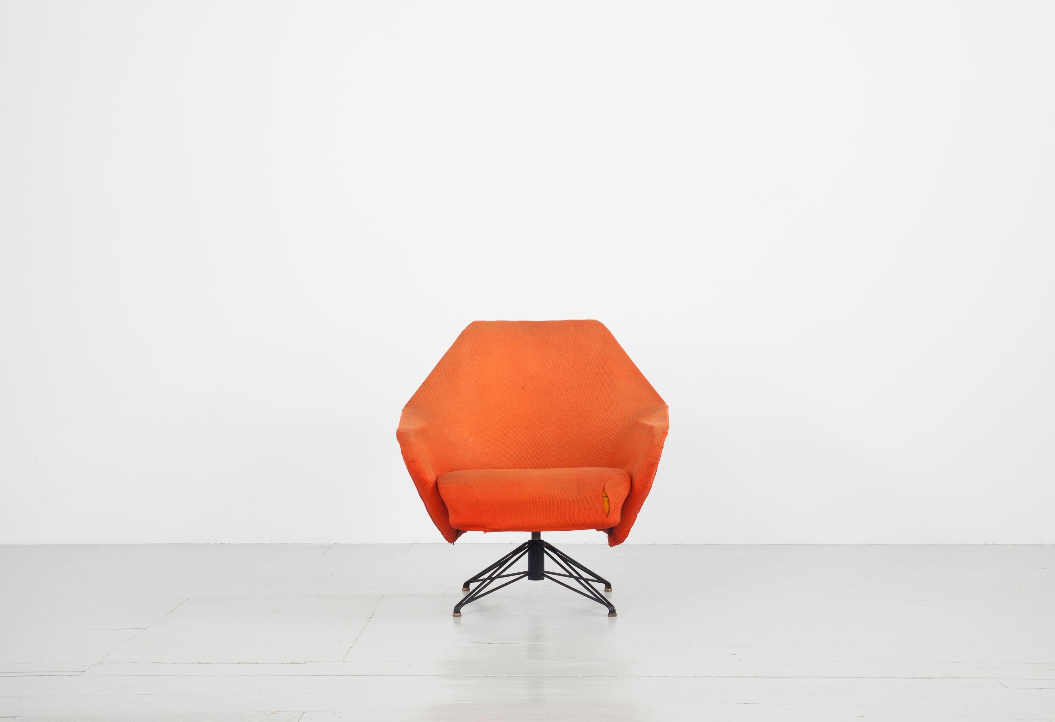 Der drehbare Sessel 