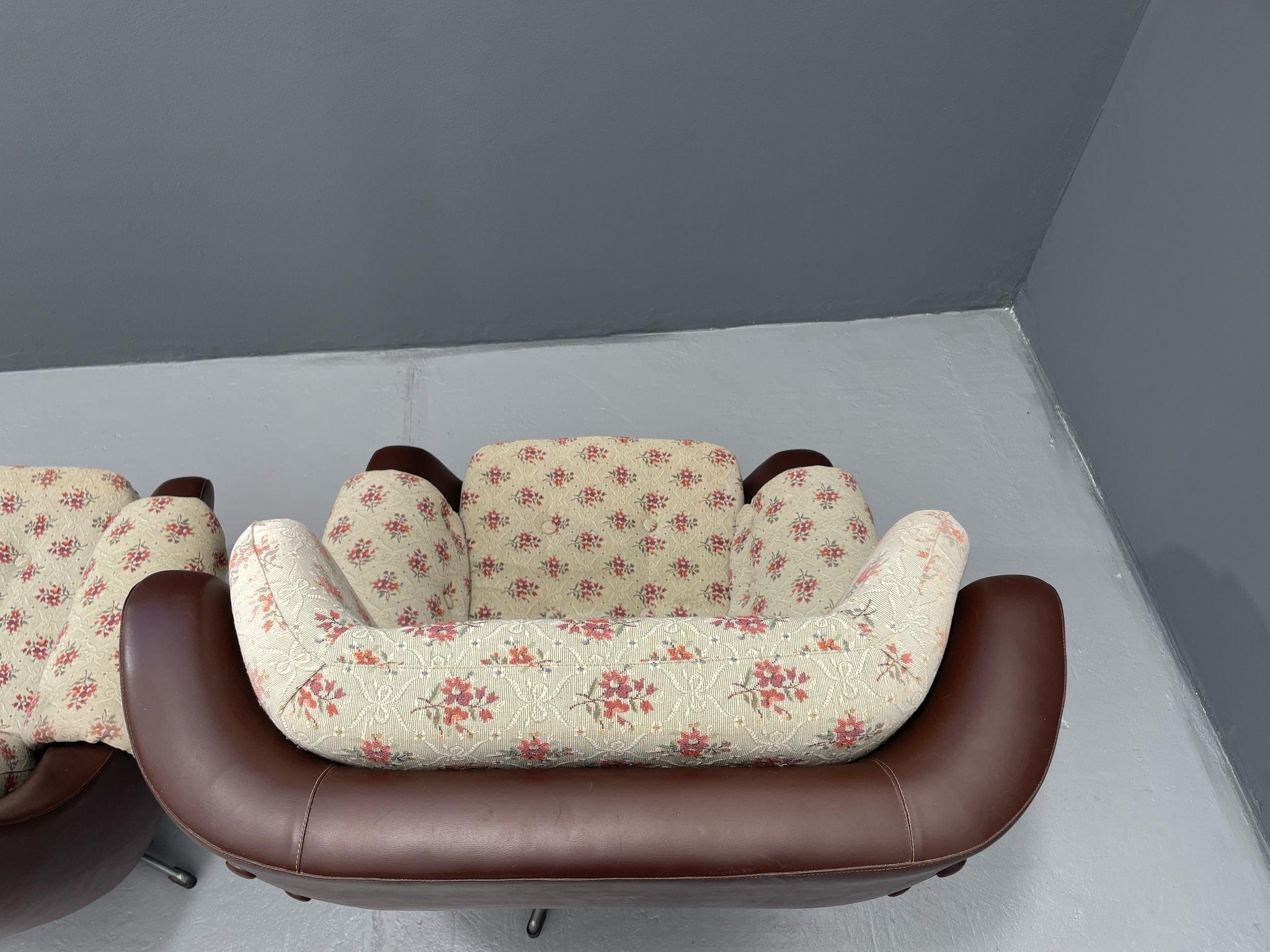 Fauteuil pivotant Ušák - ÚP Závody Rousínov, 1960 en vente 5