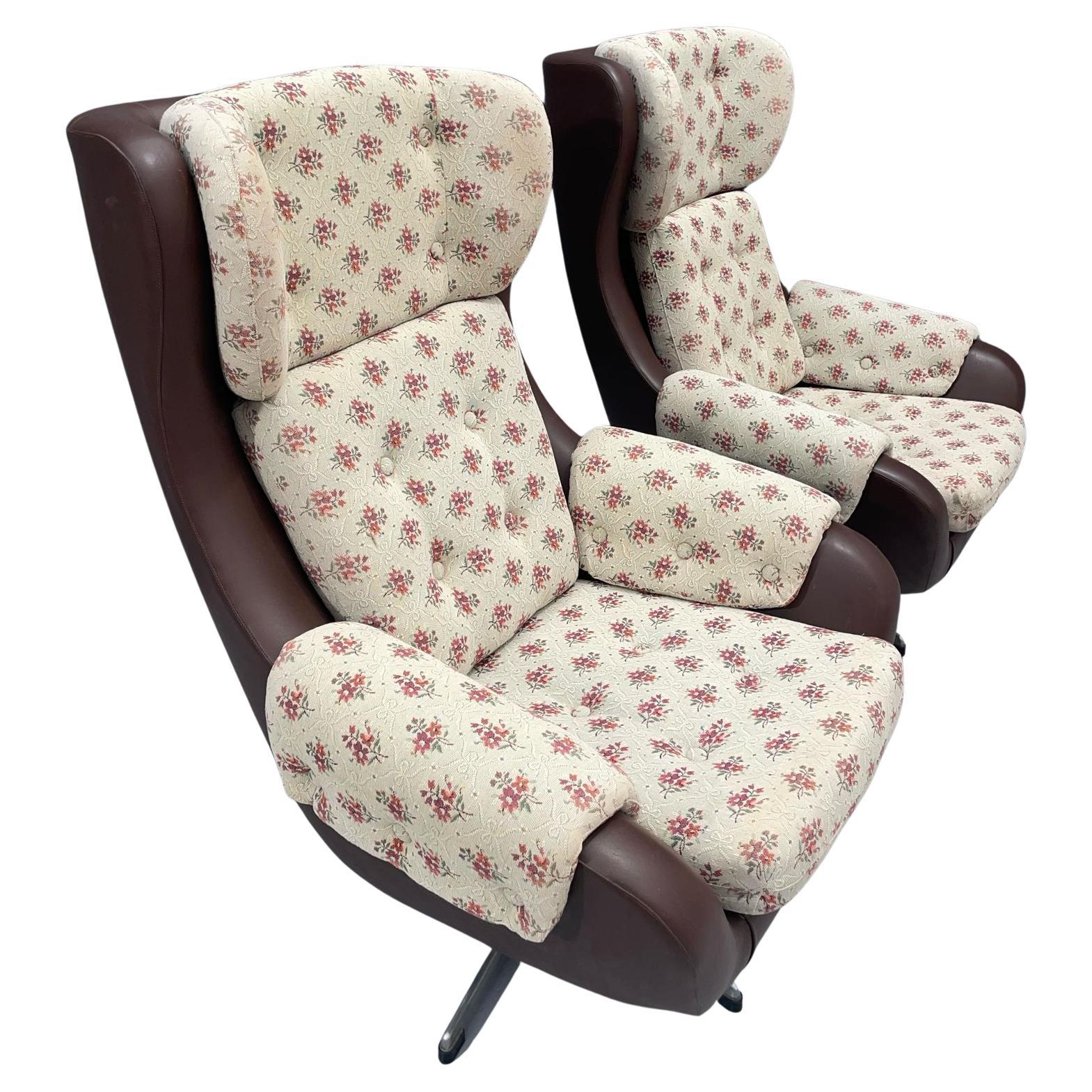 Swivel Armchair “Ušák” – ÚP Závody Rousínov, 1960