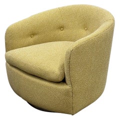 Swivel Barrel Chair by Milo Baughman for Thayer Coggin