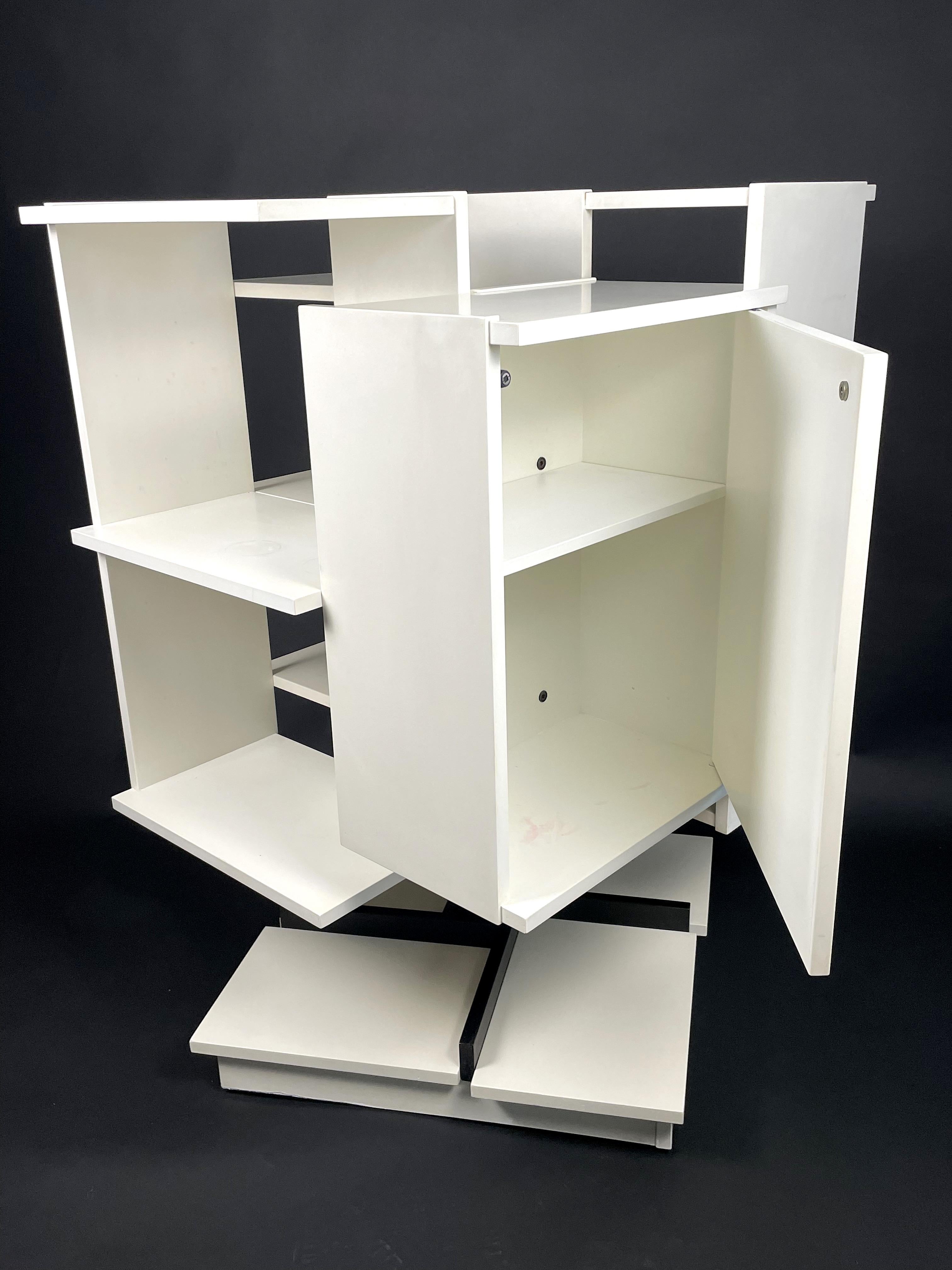 Italian Swivel Bookcase Model 
