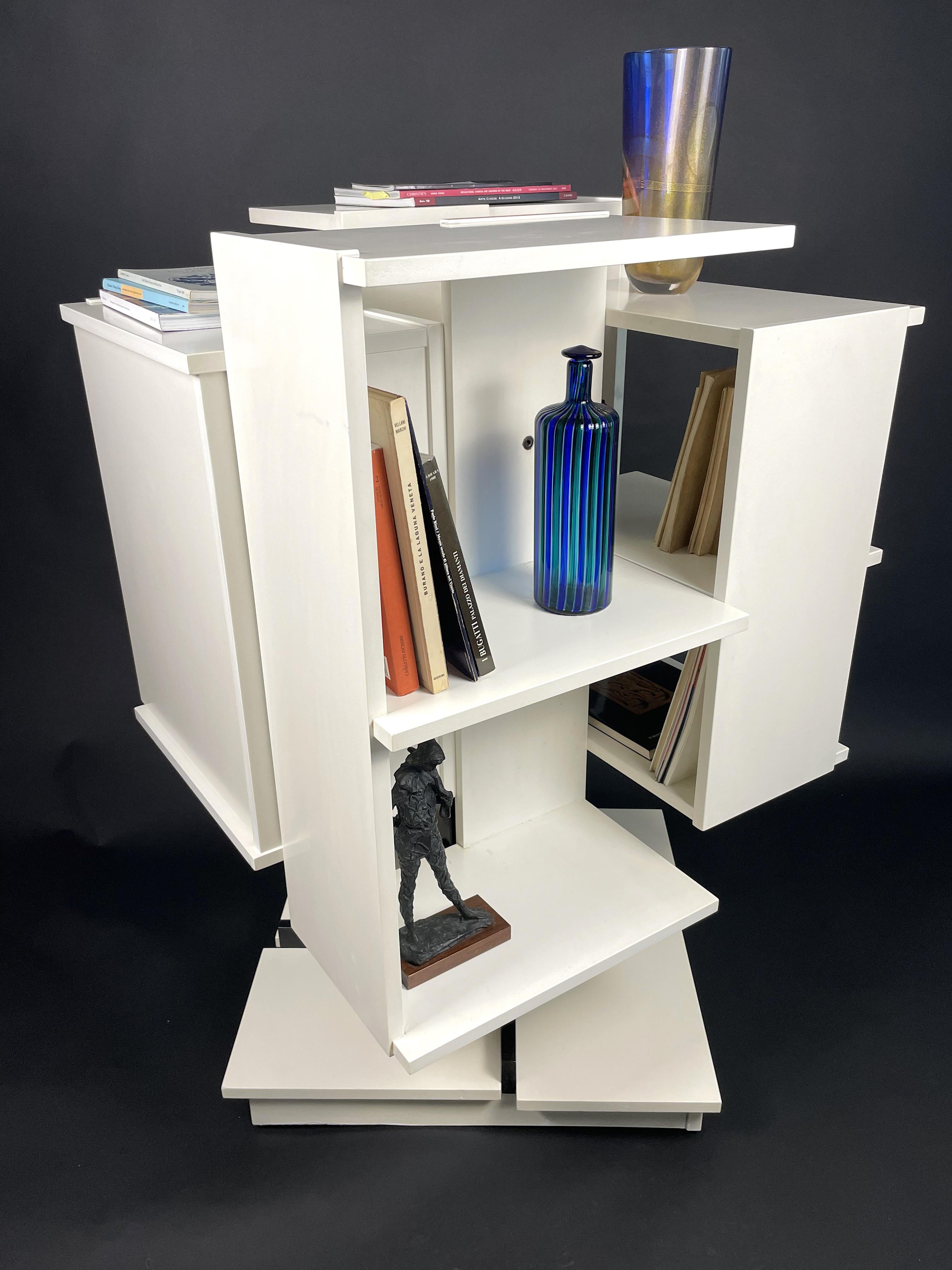 Italian Swivel Bookcase Model 