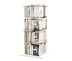 Swivel Bookshelf/Bookcase Opinion Ciatti Ptolomeo X4 110 Kit B Bruno Rainaldi W