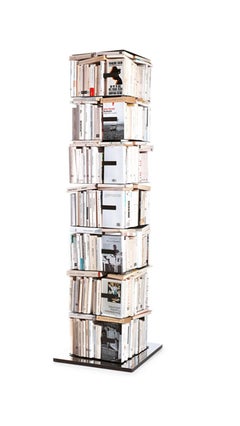 Swivel Bookshelf / Bookcase Opinion Ciatti Ptolomeo X4 197 Kit B-Bruno Rainaldi