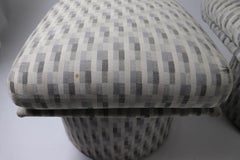 Swivel Chair and Ottoman after Milo Baughman by Classic Gallery Inc.