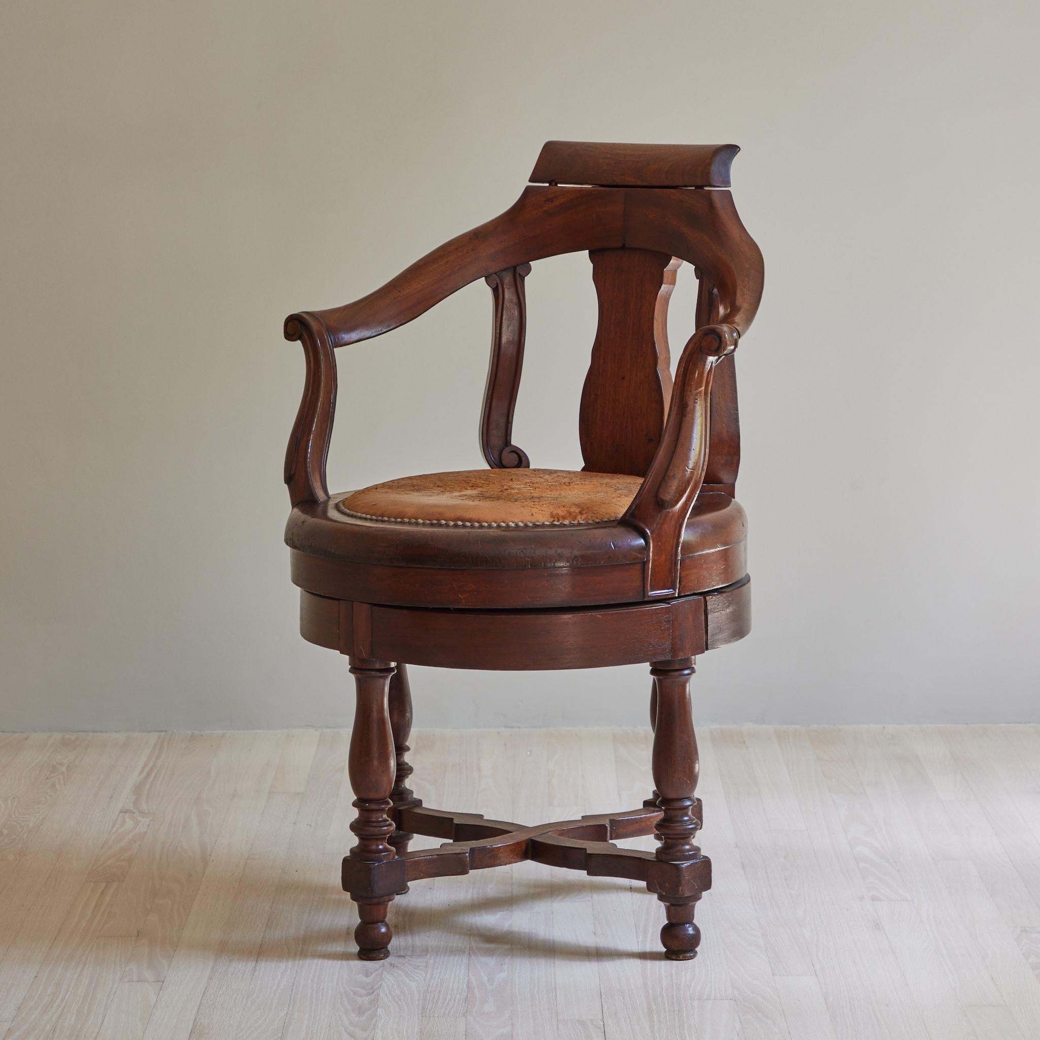 French Swivel Chair