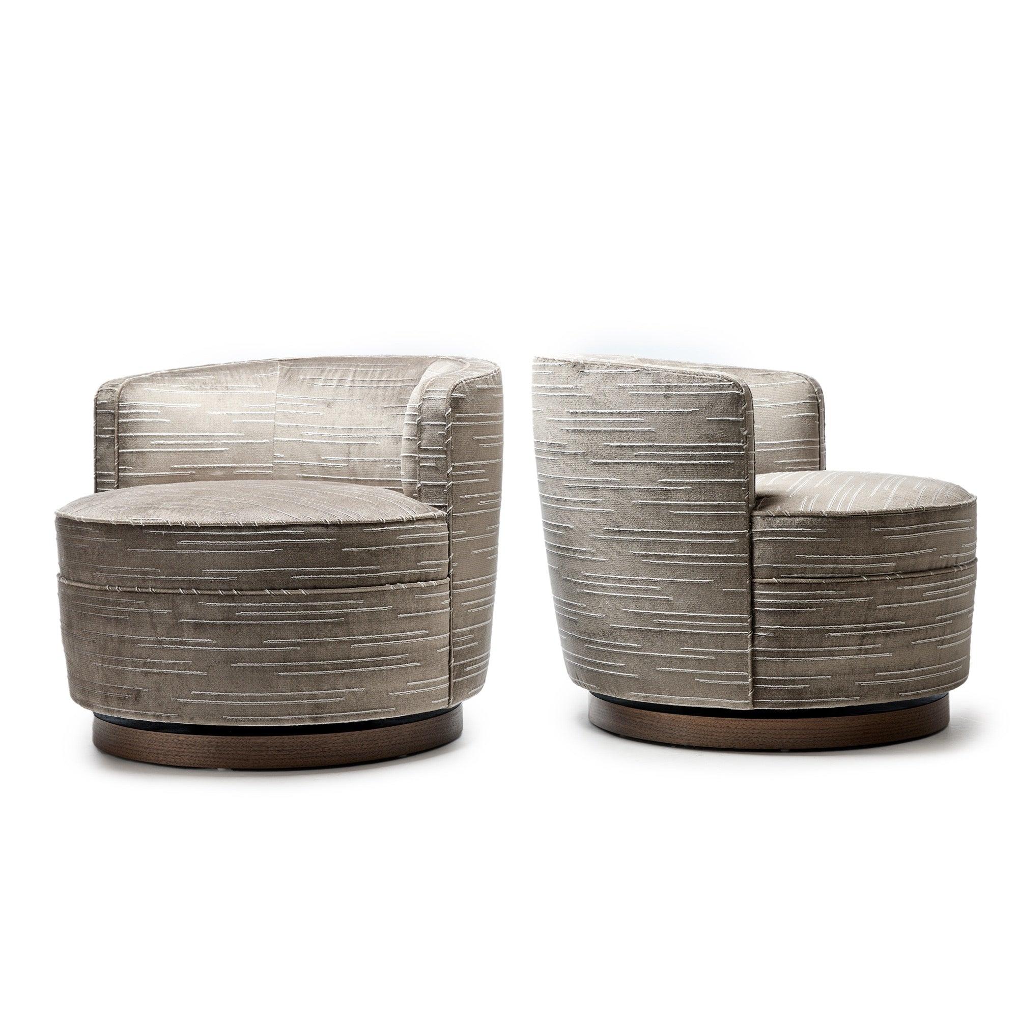 Silla giratoria de Edward Wormley en Excelente estado para la venta en Sagaponack, NY