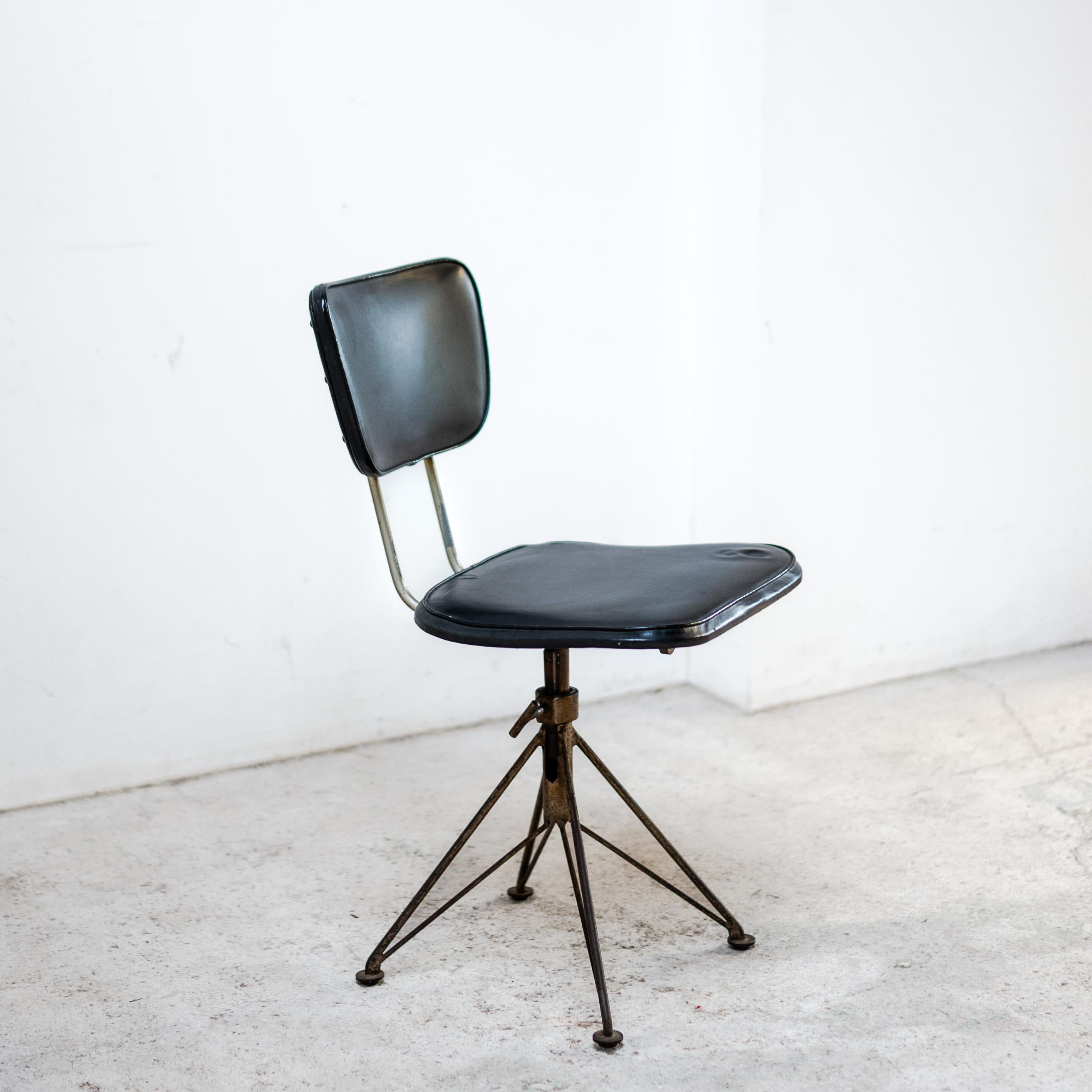 Drehstuhl, Kenzo Tange für Kotobuki, Japan, 1950er Jahre im Angebot 3