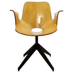 Swivel Chair 'Medea' by Vittorio Nobili for Fratelli Tagliabue, 1950s