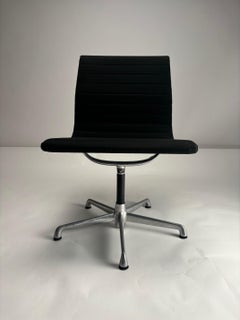 Swivel Chair Mod. "ea107" Design Charles and Ray Eames for Icf De Padova, 1970s