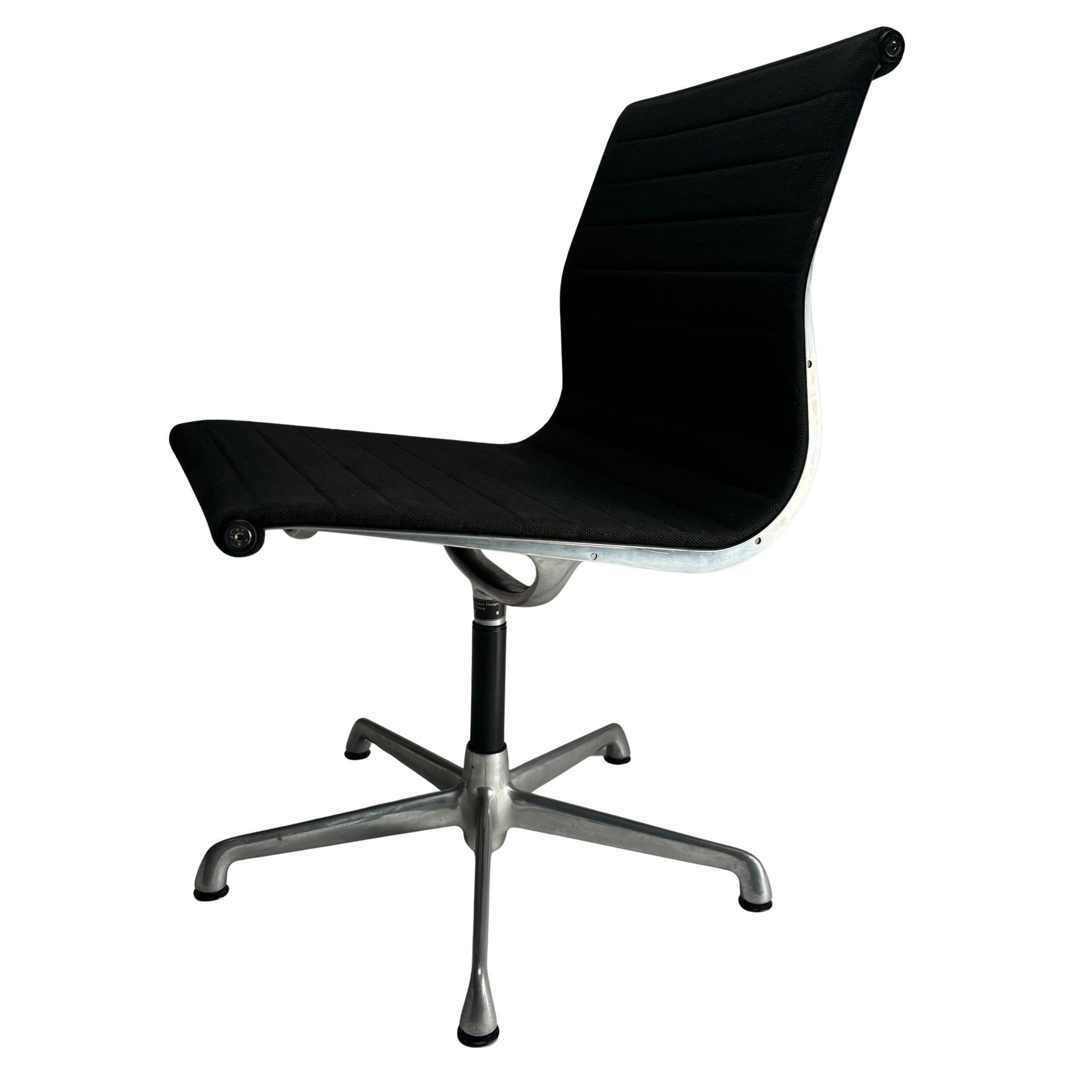 Swivel Chair Mod. "ea107" Design Charles and Ray Eames for Icf De Padova, 1970s