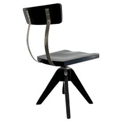 Swivel chair Model 339 by Lajos Kozma