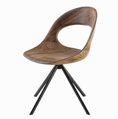 Swivel chair Riva 1920 Naima Design Martin Ballendat - Walnut