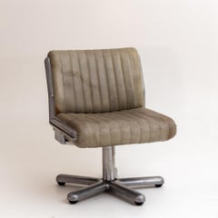 Swivel Chairs by Giuseppe Rossi di Albizzate, Italy, Mid-20th Century