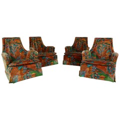 Swivel Chairs by Heritage Set of 4