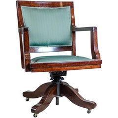 Antique Swivel Desk Armchair from the 1940s