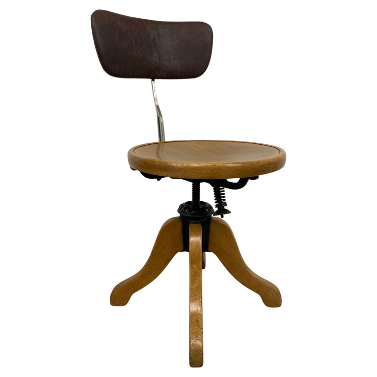 Swivel desk chair by For Sale at 1stDibs