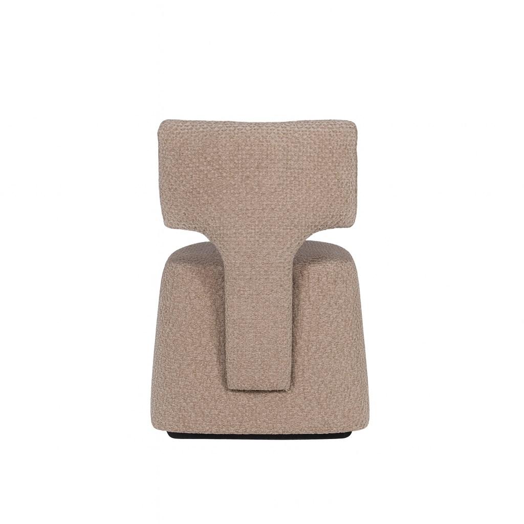 Moderno Sedia da pranzo girevole con Silhouette Architettonica-Sotiris Lazou Design Studio in vendita