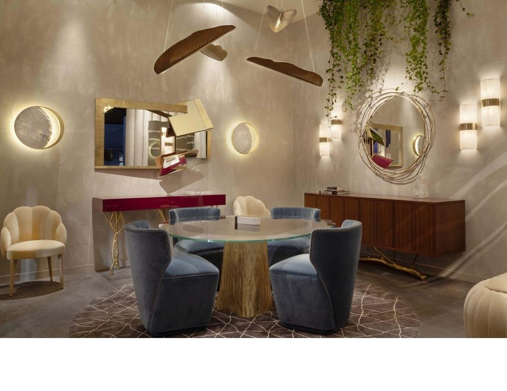 XXIe siècle et contemporain Chaise de salle à manger pivotante avec détails en forme de mer à l'arrière en vente