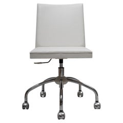 Silla de escritorio giratoria de cuero, Silla de escritorio Cubé