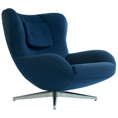 Swivel Lounge Chair by Illum Wikkelsø