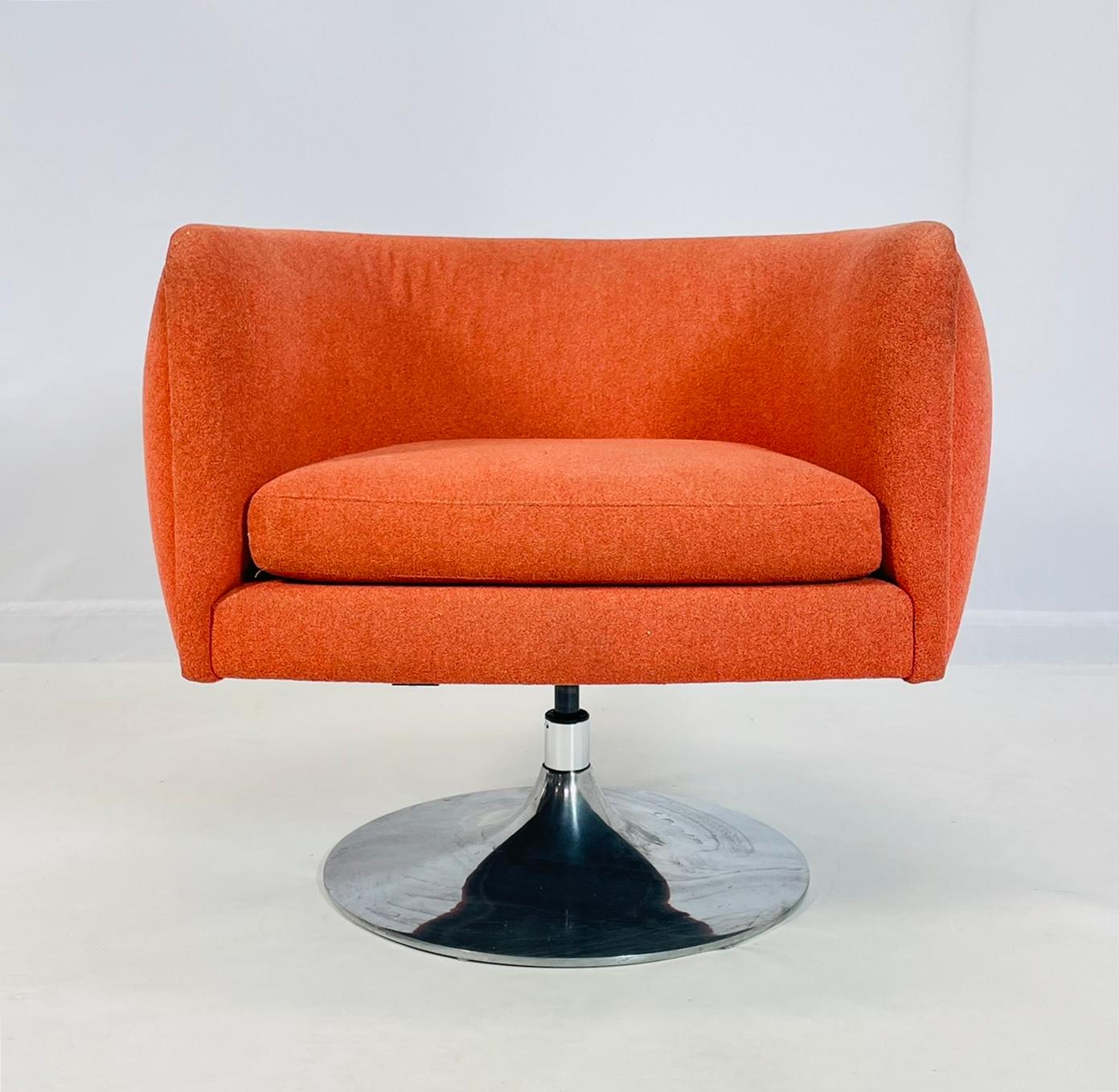 Sillón giratorio de Joseph D'Urso para Knoll, Firmado, EE.UU. 2009 Moderno en venta