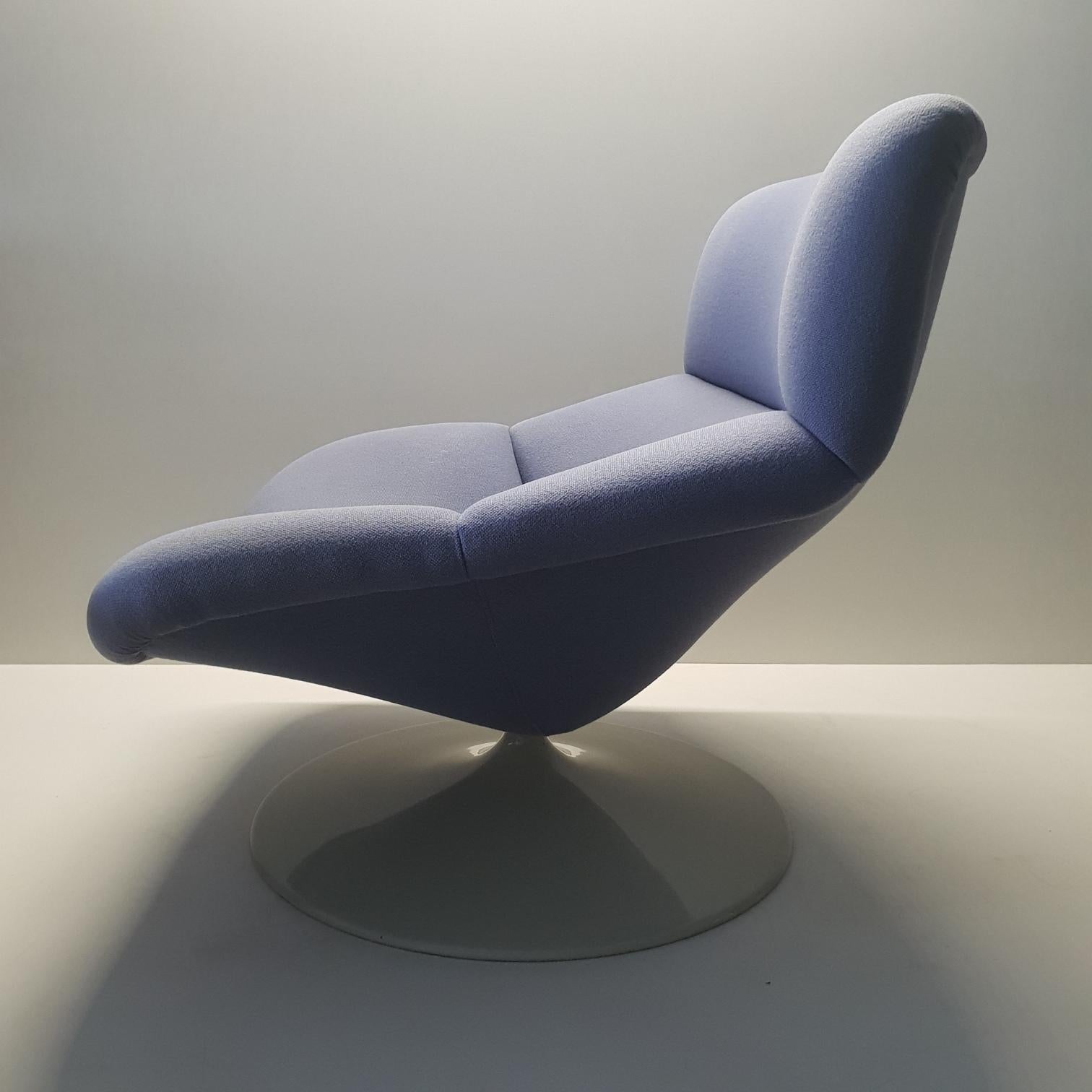Dutch Swivel Lounge Chair F518 by Geoffrey Harcourt for Artifort ‘Marked’, 1979