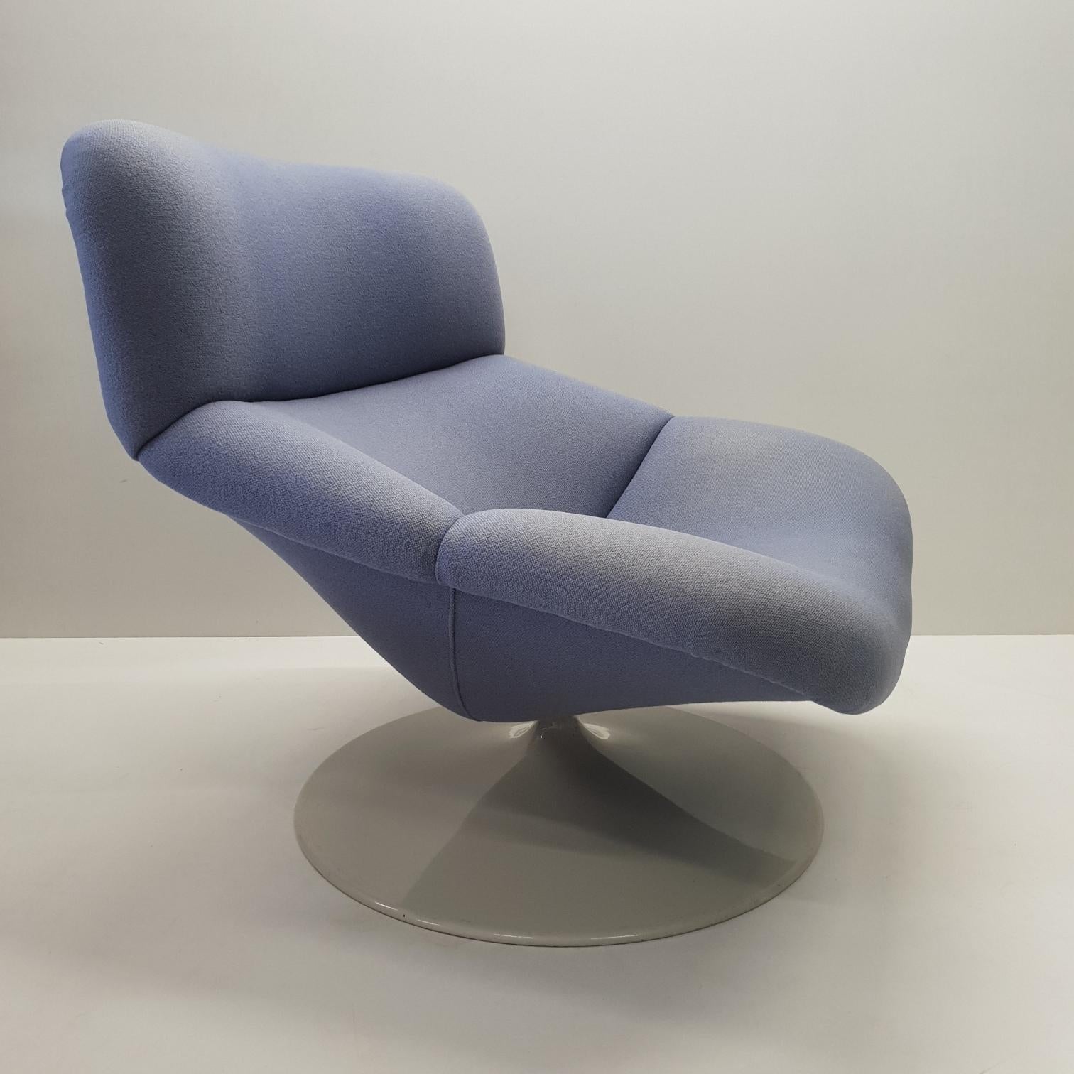 20th Century Swivel Lounge Chair F518 by Geoffrey Harcourt for Artifort ‘Marked’, 1979
