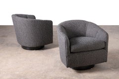 Swivel Lounge Chairs by Milo Bauhman for Thayer Coggin