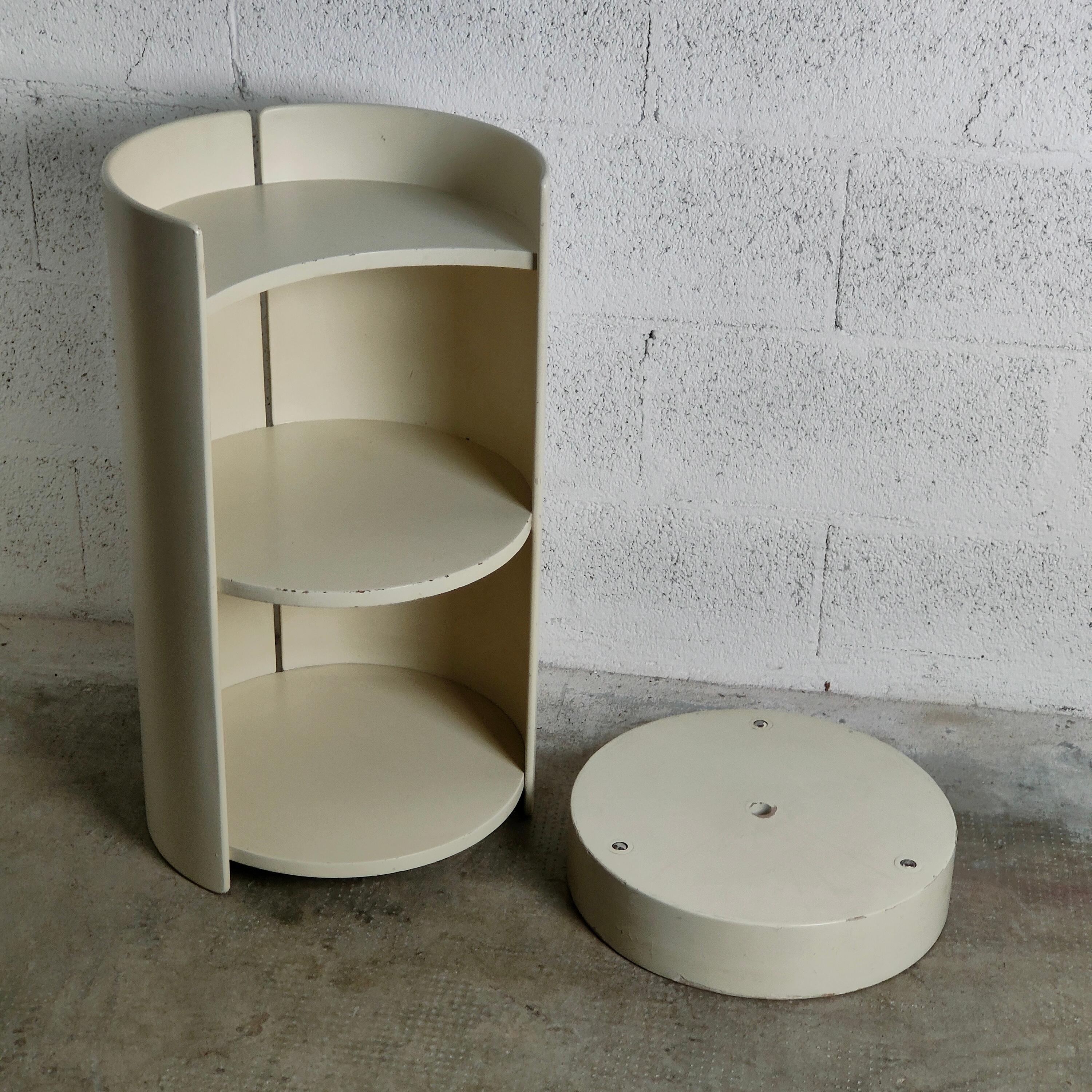 Swivel Side Table Gea Model by Kazuhide Takahama for Gavina 1960s-1970s For Sale 10