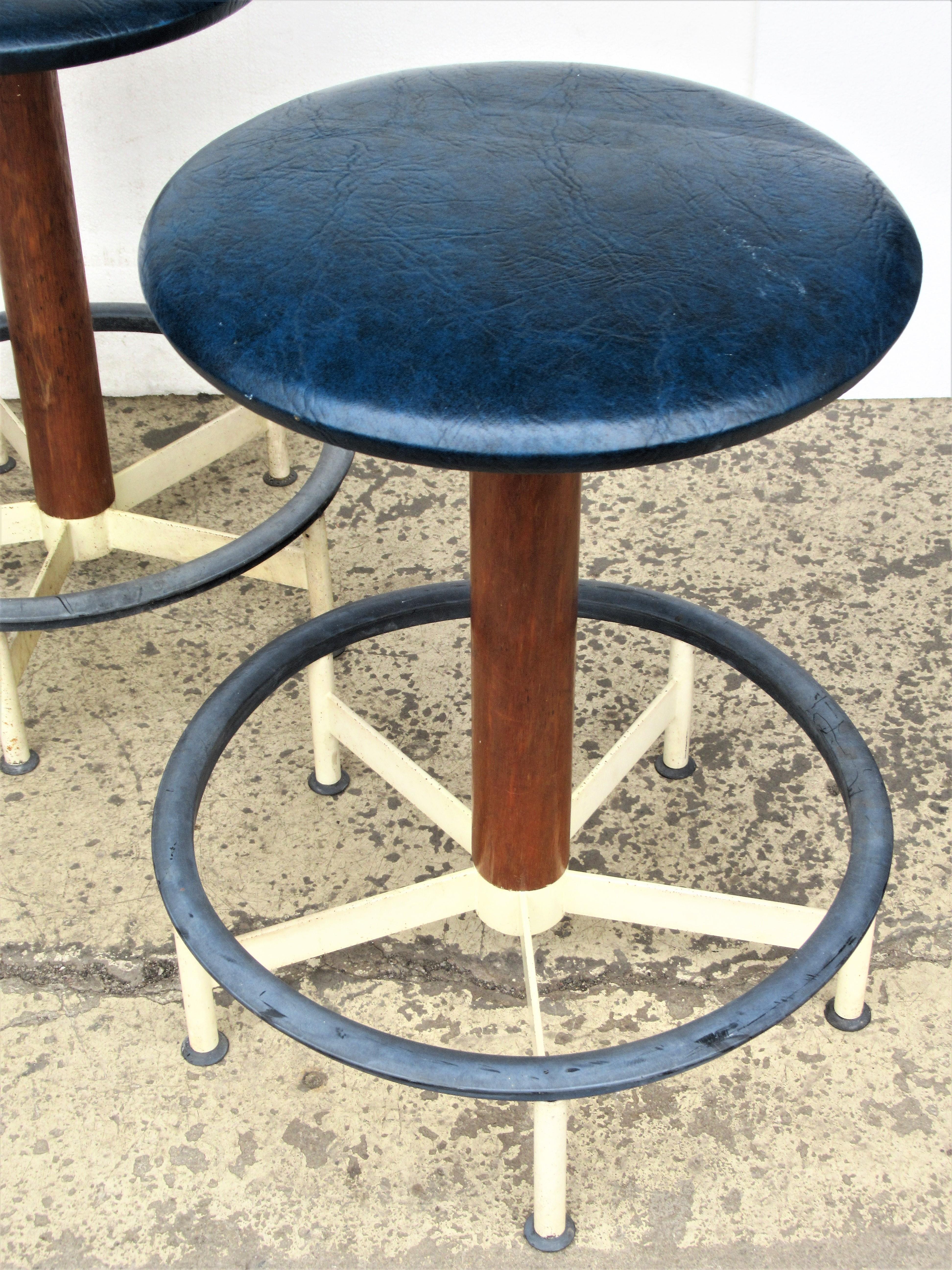 Swivel Stools by Burke Inc For Sale 2