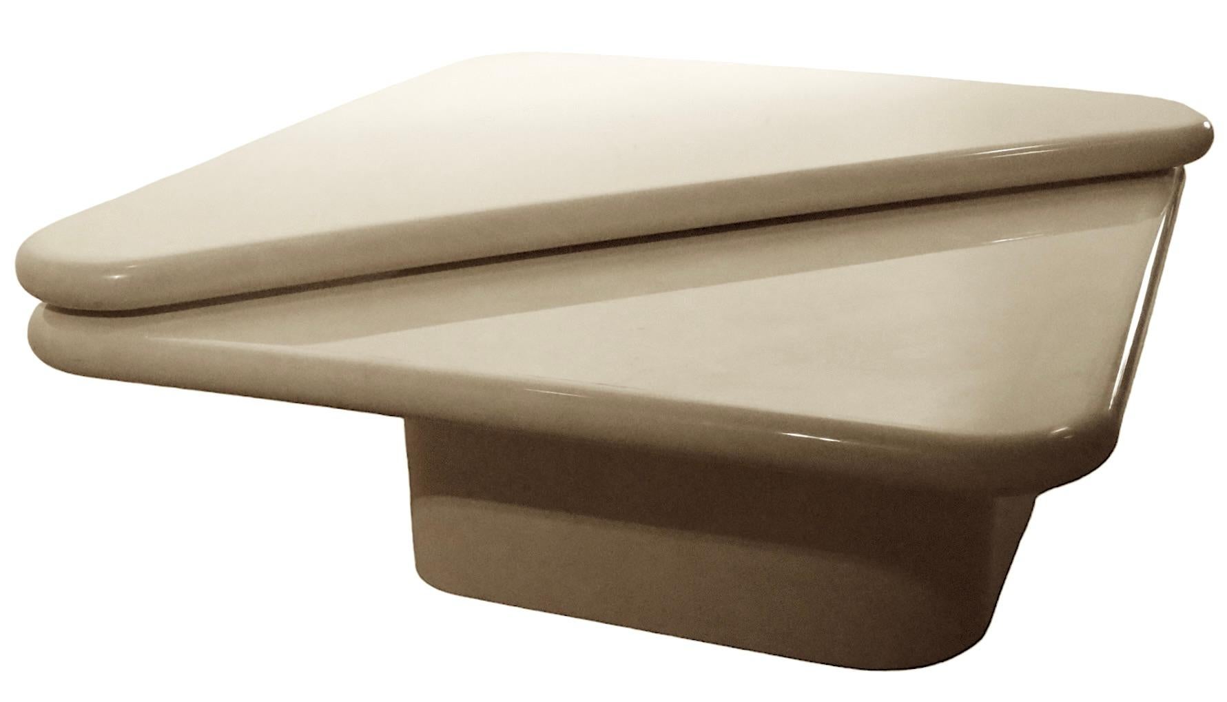 80s swivel coffee table