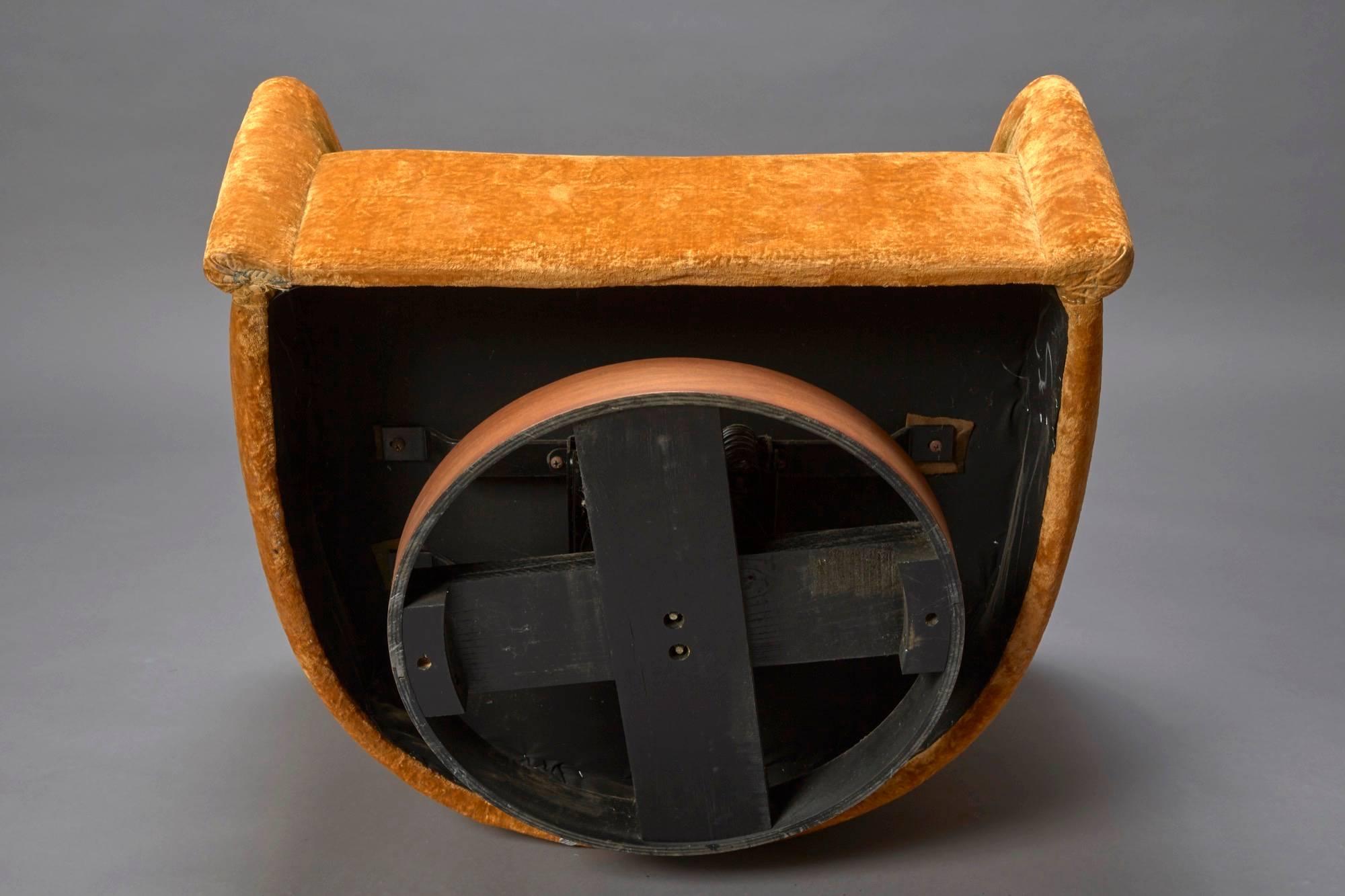 Swivel Tub Chair by Milo Baughman for Thayer Coggin 2
