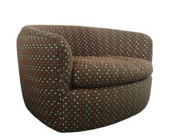 Swivel Tub Chairs Designed by Milo Baughman