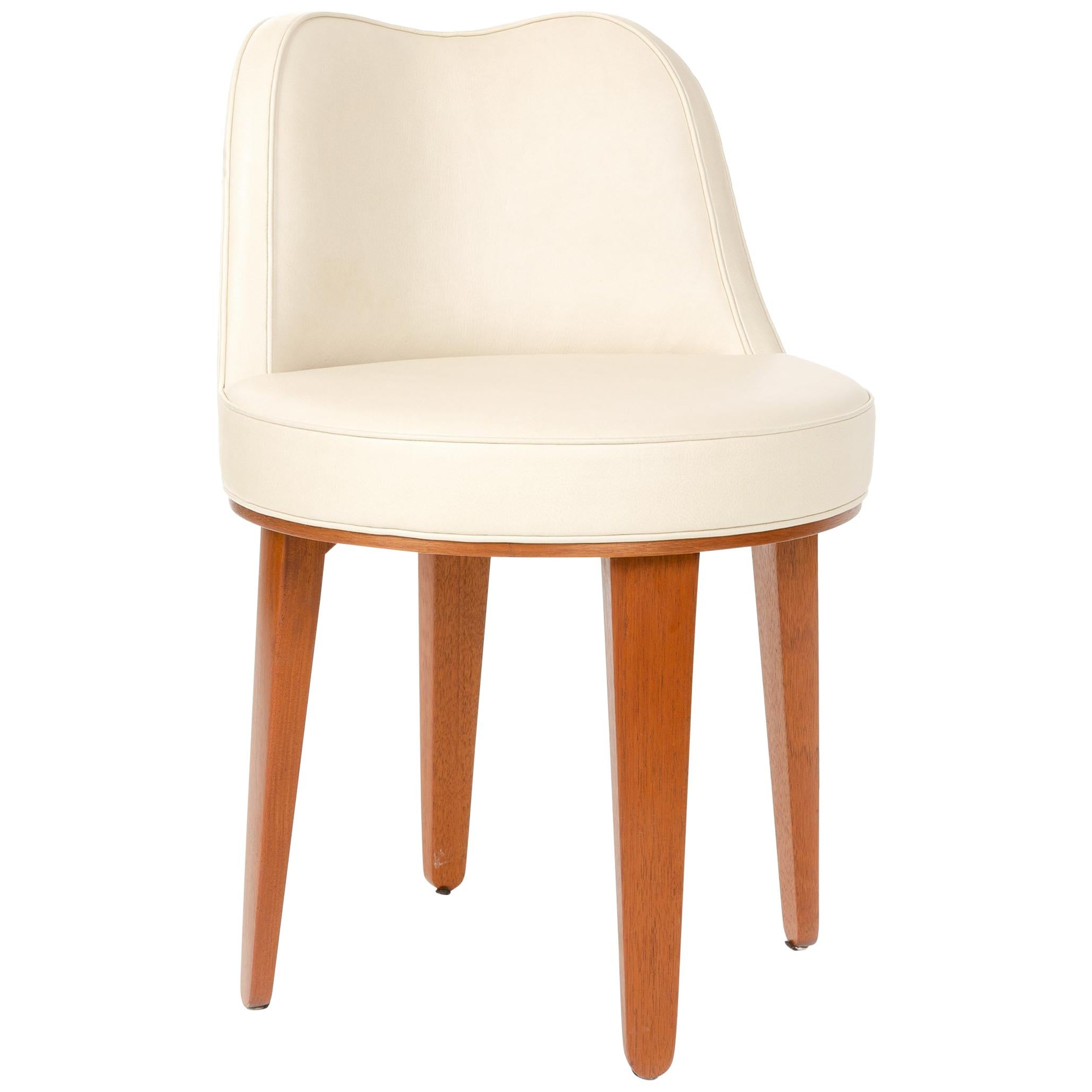 Swivel Vanity Chair by Edward Wormley for Dunbar