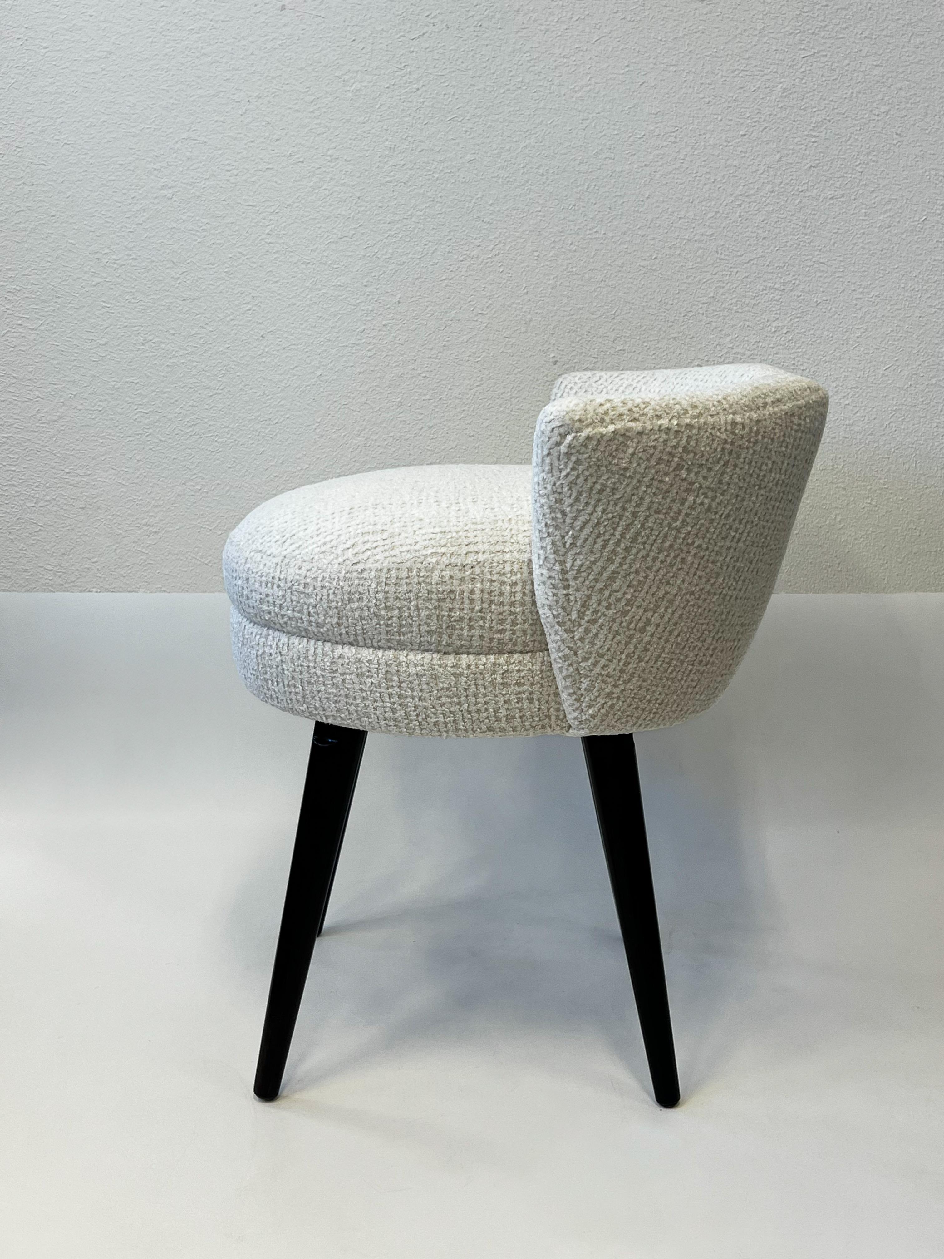 Américain Tabouret de coiffeuse pivotant de Paul Frankl en vente