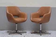 Swiveling Armrest Chair, by Niko Kralj 1970s