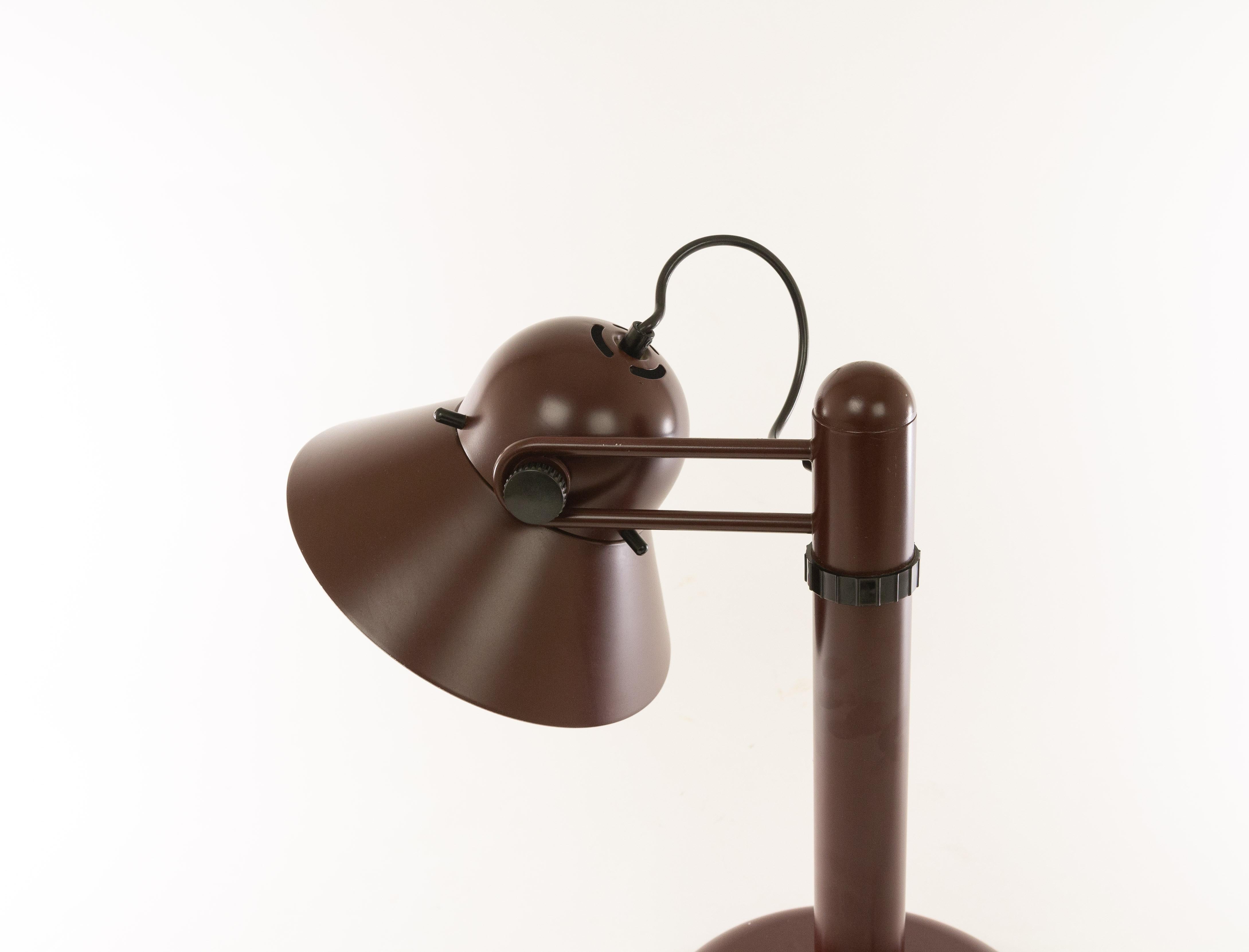 Mid-Century Modern Swiveling Table Lamp by Gae Aulenti for Stilnovo, 1970s For Sale