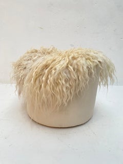 Sgabello girevole con lana di pecora infeltrita di Niels Gammelgaard per Ikea Svezia 2000