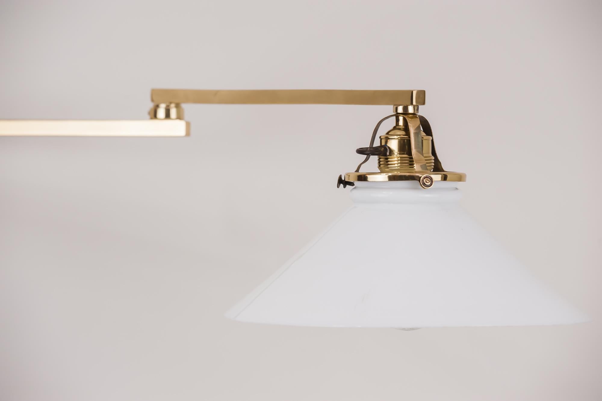 Austrian Swivelling Wall Lamp, 1920s