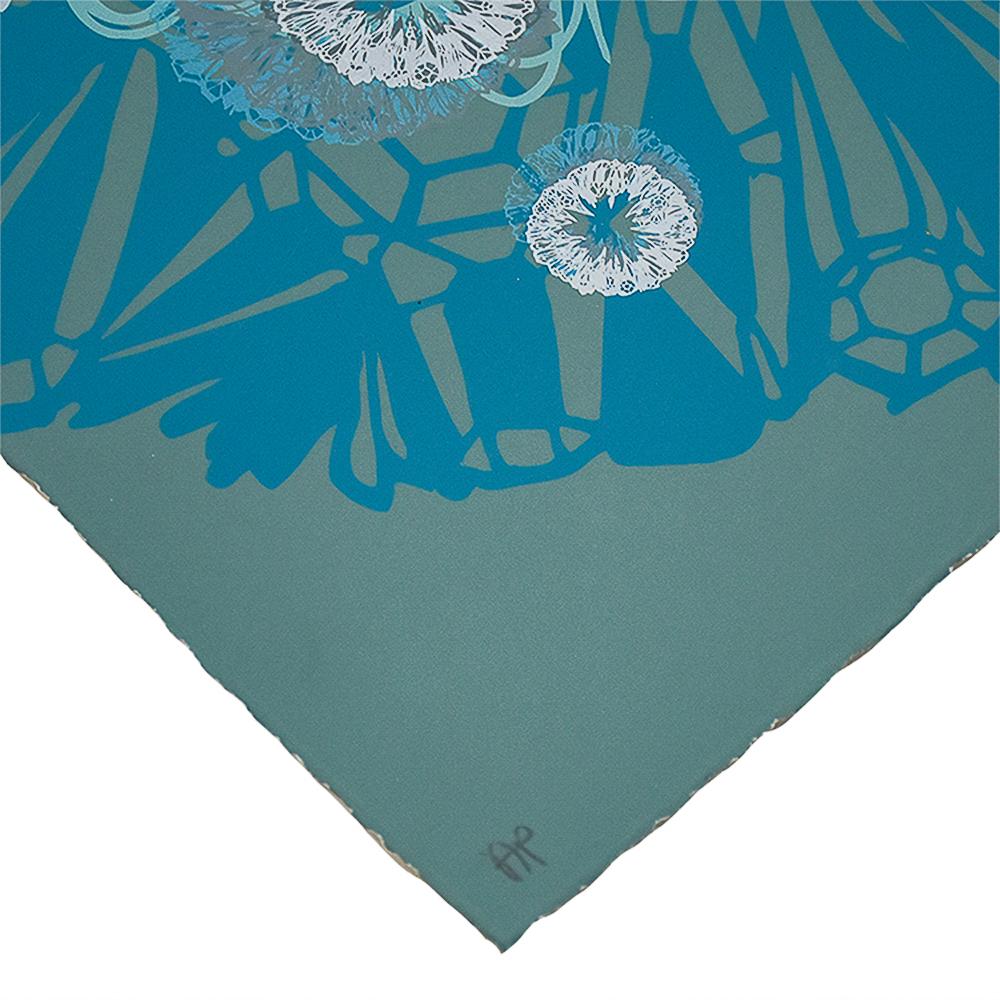 Flores de nieve (Prueba de artista única decorada a mano) en venta 1