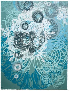 Snow Blossoms (Unique Hand Embellished Artist Proof)