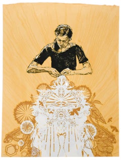 Swoon Alison The Lacemaker, Limited Edition Silkscreen Print