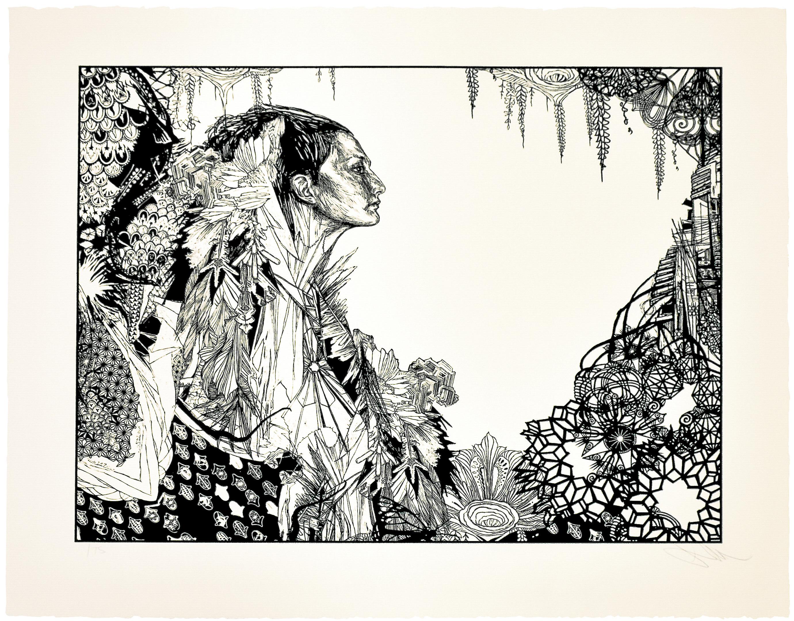 SWOON ICE QUEEN - Print by Swoon