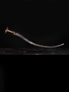 Sword and its scabbard-Diplomatic gift from Negus Menelik II Emperor of Ethiopia