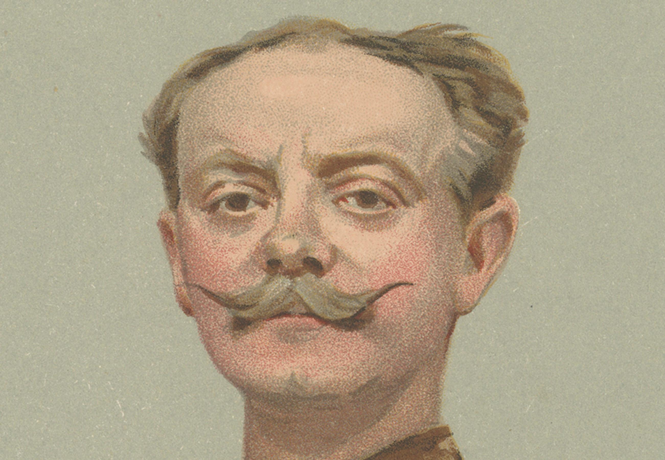 word and Pen: Egerton Castle, a Dual Virtuoso in Vanity Fair 1905 von „Spy“ im Zustand „Gut“ im Angebot in Langweer, NL