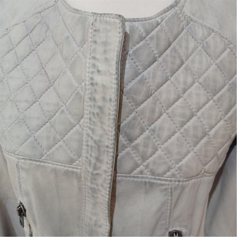 S.w.o.r.d. Leather jacket size 44 In Excellent Condition For Sale In Gazzaniga (BG), IT