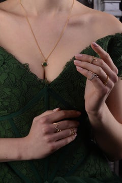 Anillo Colgante Llave Corazón Sibarita Oro Blanco 18 Kilates Diamantes Blancos