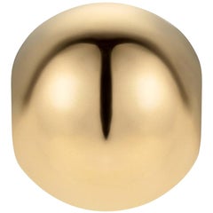 Sybarite Safety Pin Charm & Necklace in Yellow Gold